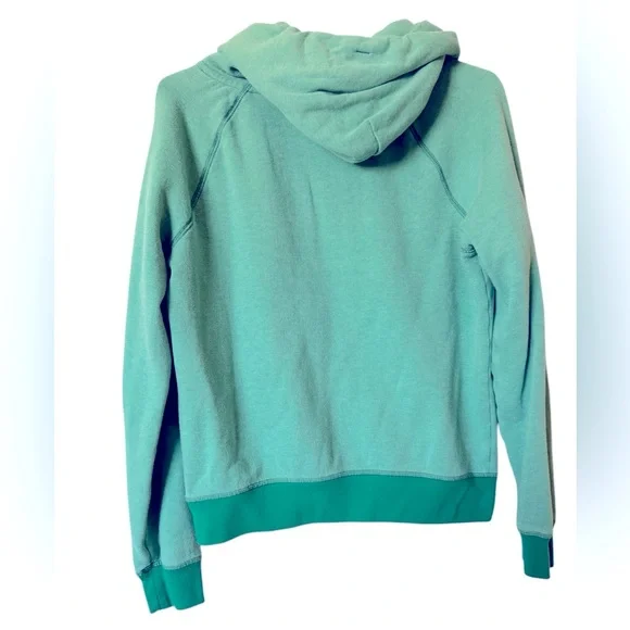 PINK Victoria's Secret Green Hoodie Sweater - Picture 2 of 5